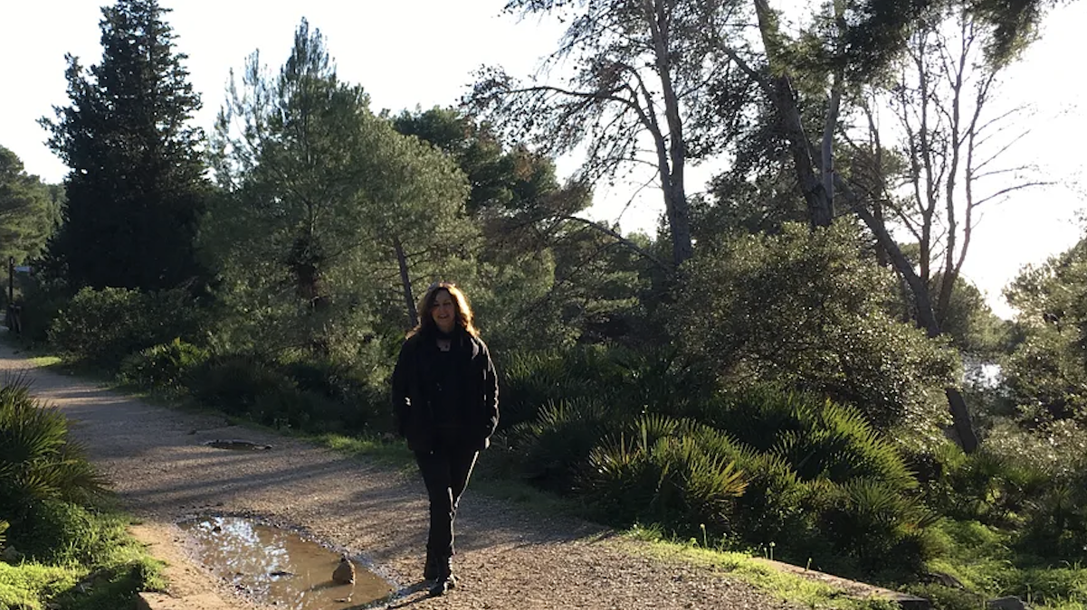 Once through the forest alone I went